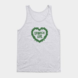 Spinach Girl Heart Of Green Tank Top